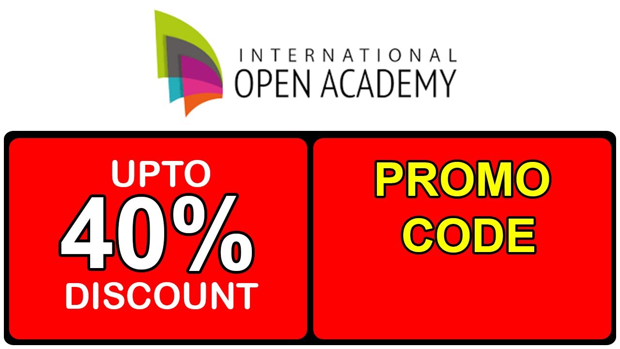 International Open Academy Promo Code For 2025