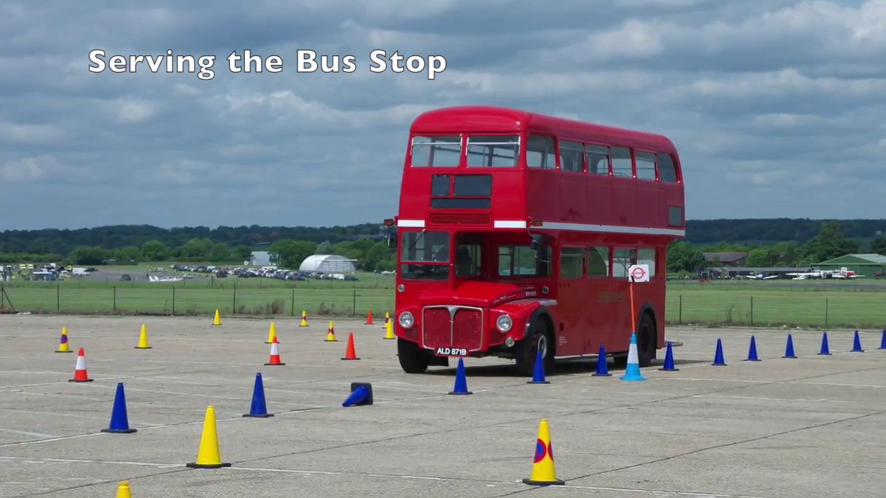 Old versus New - Routemaster Bus Driving Experience