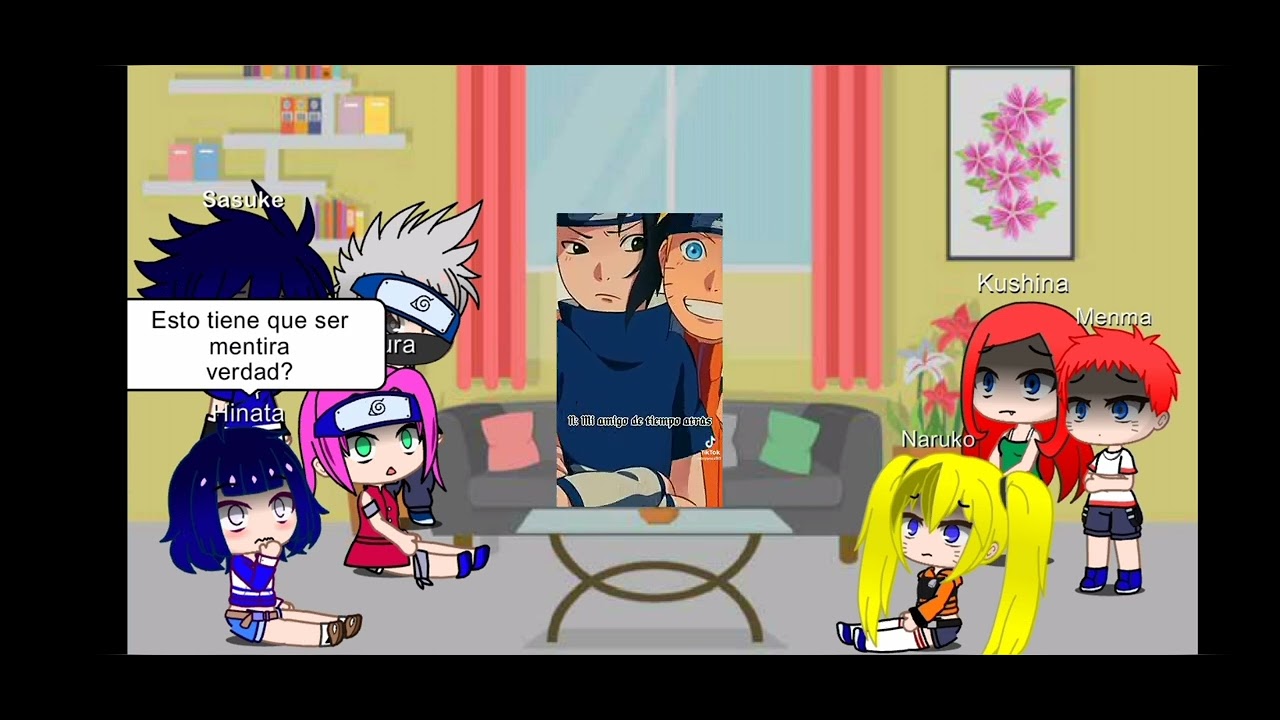 amigos y familia de naruto reaccionan a naruto renegado.
