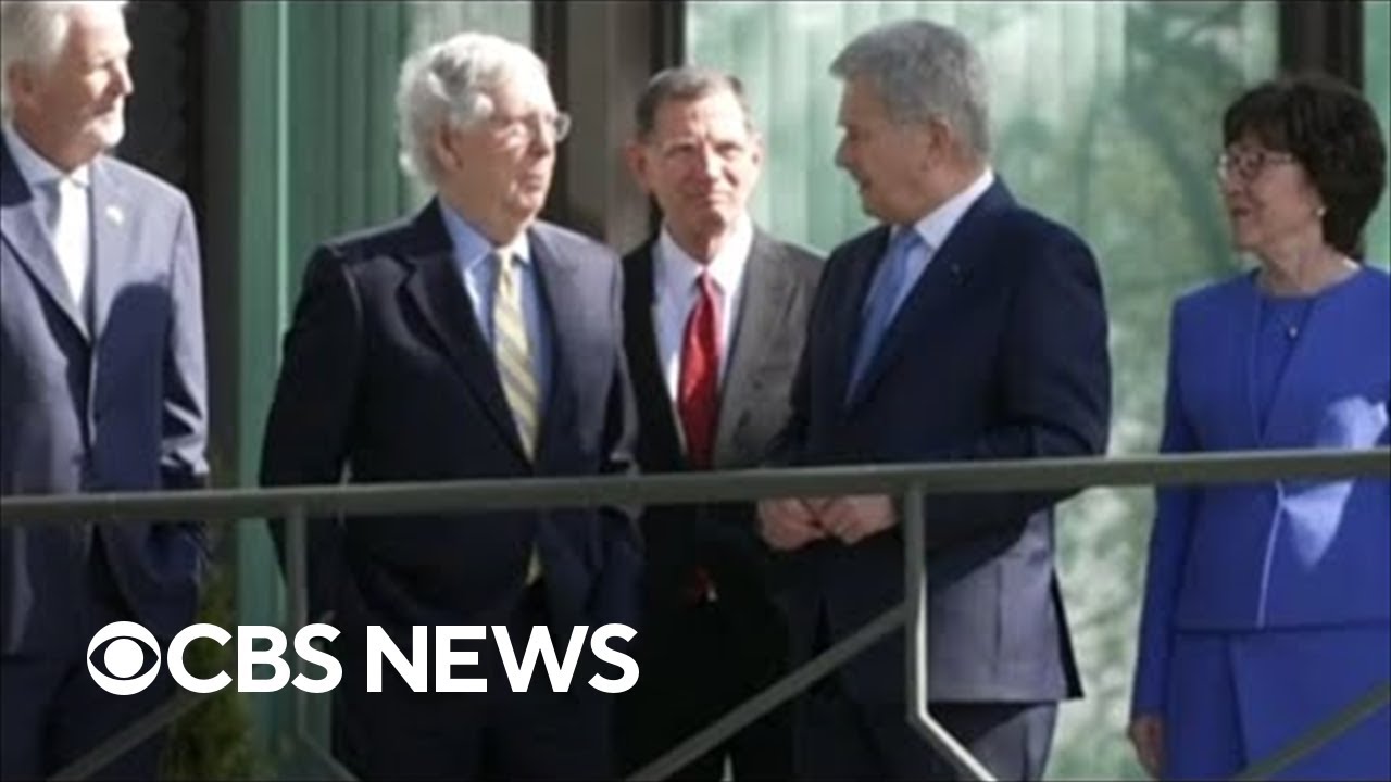 Sen. Mitch McConnell, GOP delegation welcome Finland's application for NATO