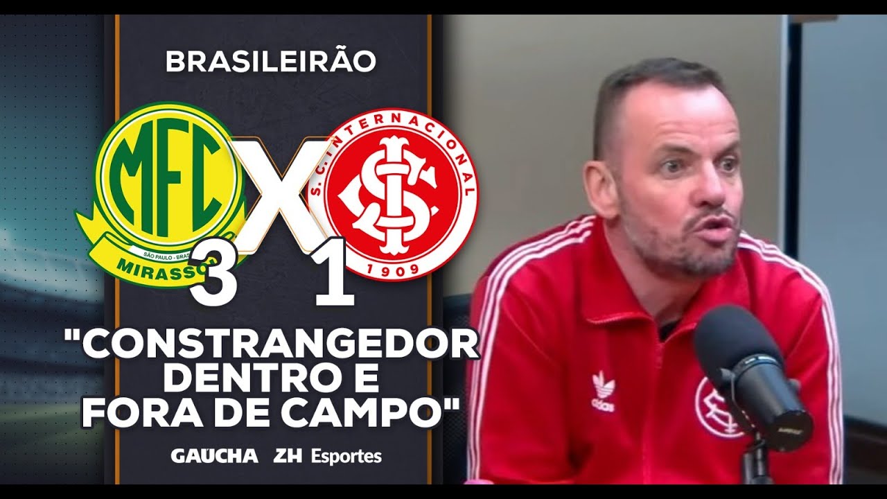 VAGUINHA PISTOLA AP&Oacute;S MAIS UMA DERROTA NO BRASILEIR&Atilde;O | MIRASSOL 3X1 INTER | 15/10/2025