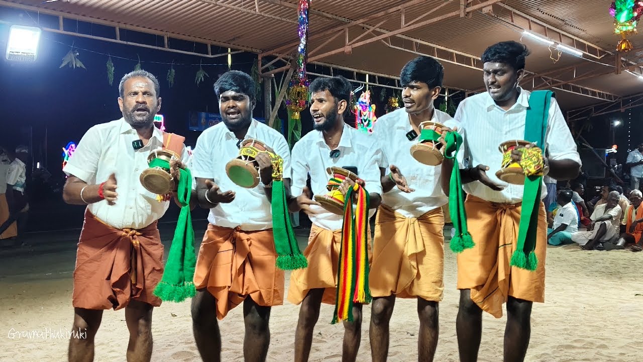 Live சக்தி கலைக்குழு படுகளத் திருவிழா சிறப்பு நிகழ்ச்சி செஞ்சேரிப்புத்தூர் கிராமத்துக்கிறுக்கி