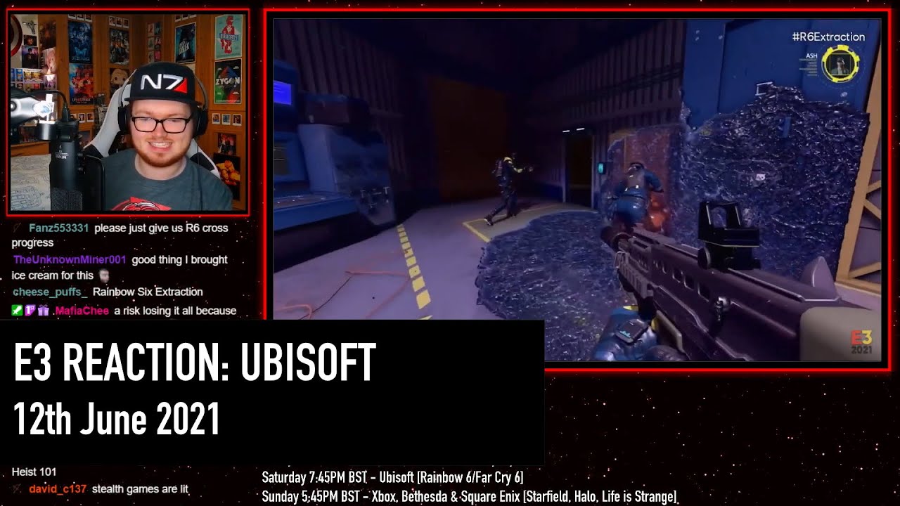 E3 Reaction Livestream: Ubisoft [12th June 2021]