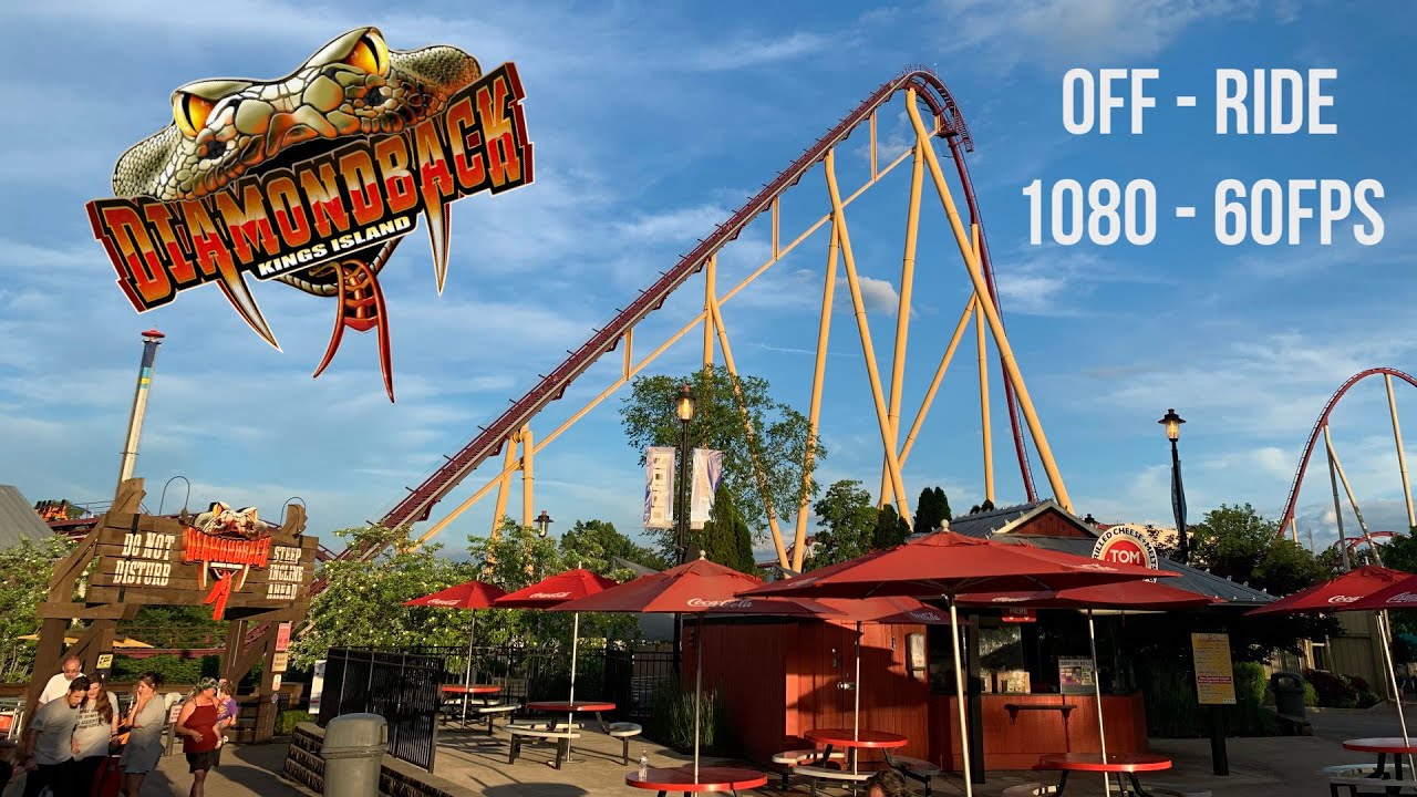 Diamondback Off-Ride | Kings Island | GREAT Footage