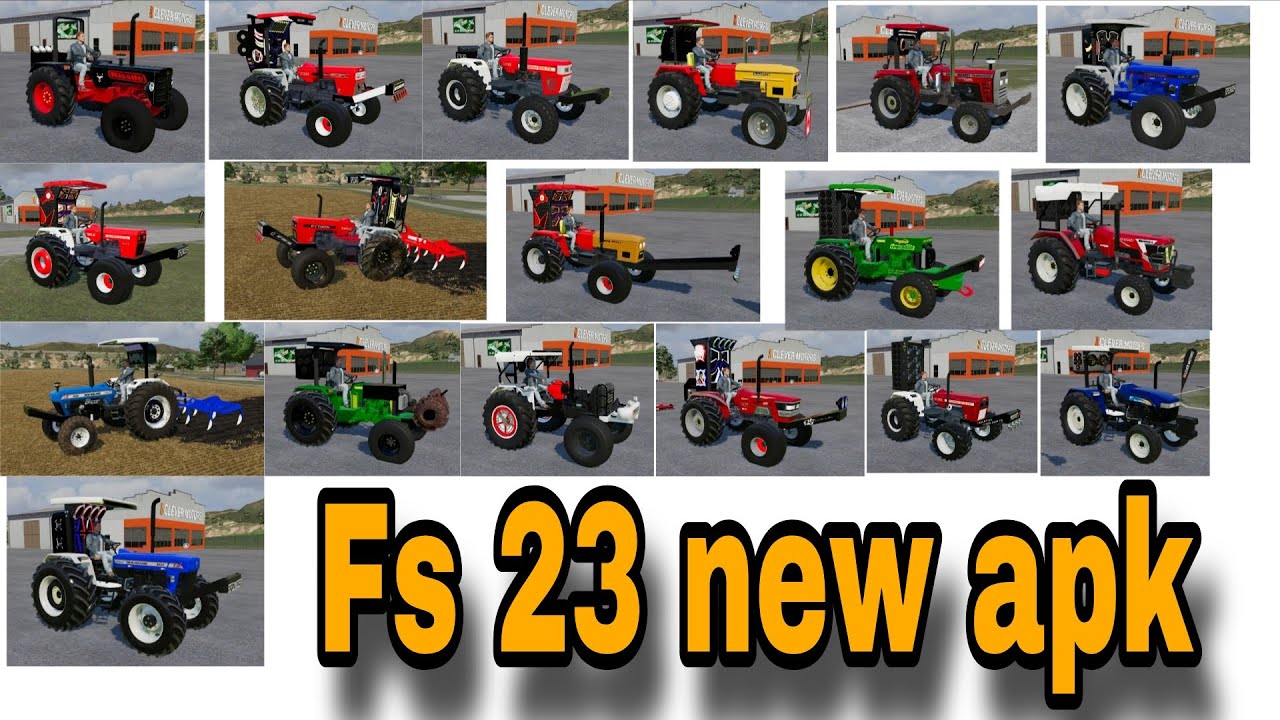 Fs 23 indian tractor modified apk || fs 23 apk || farming simulator 23 indian tractor modified apk