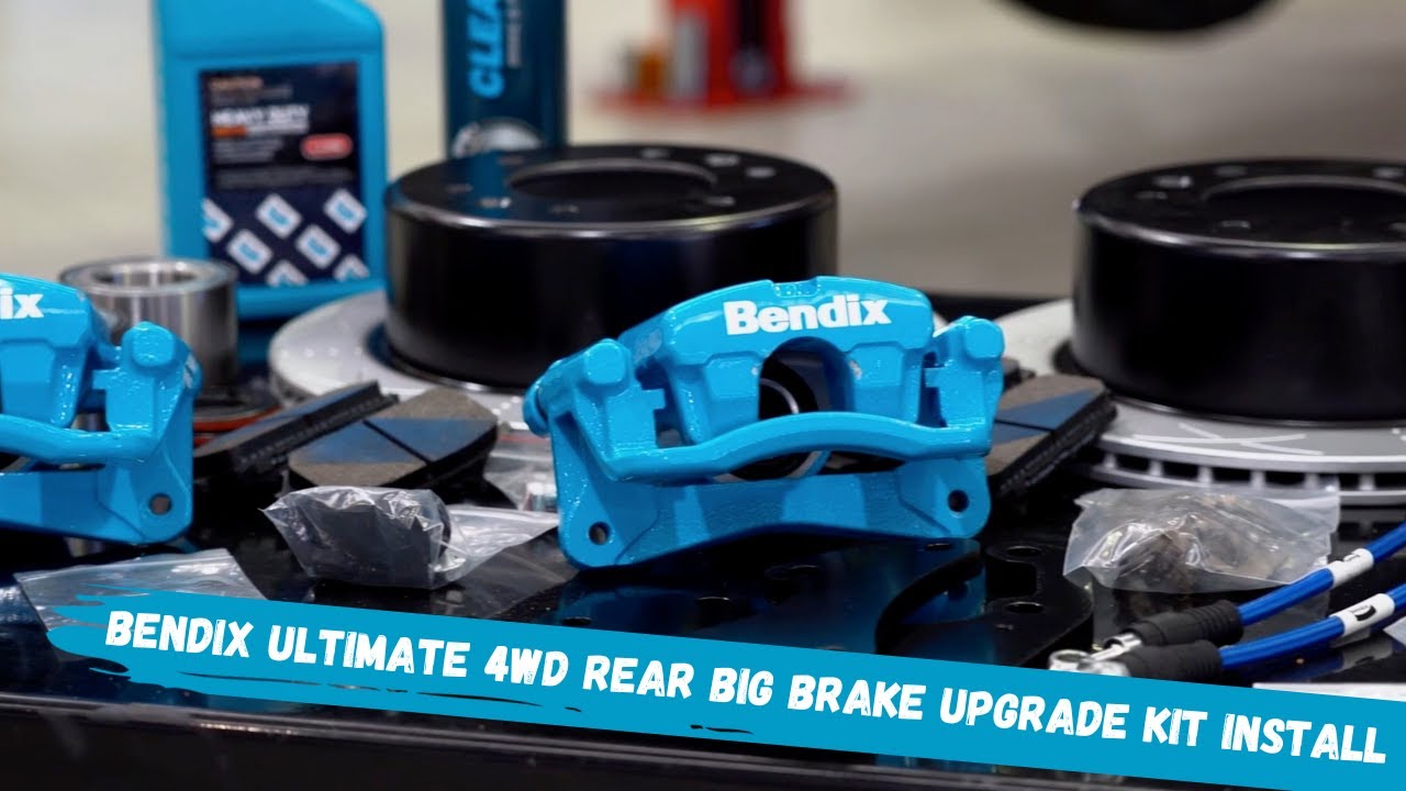 Bendix Ultimate 4WD Rear Big Brake Upgrade Kit Install