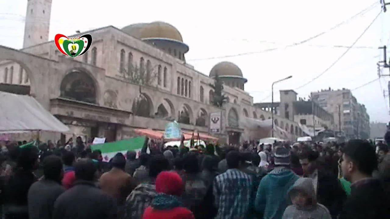 حلب - الأشرفية || مظاهرة أبطال التآخي 7-12-2012 ج2