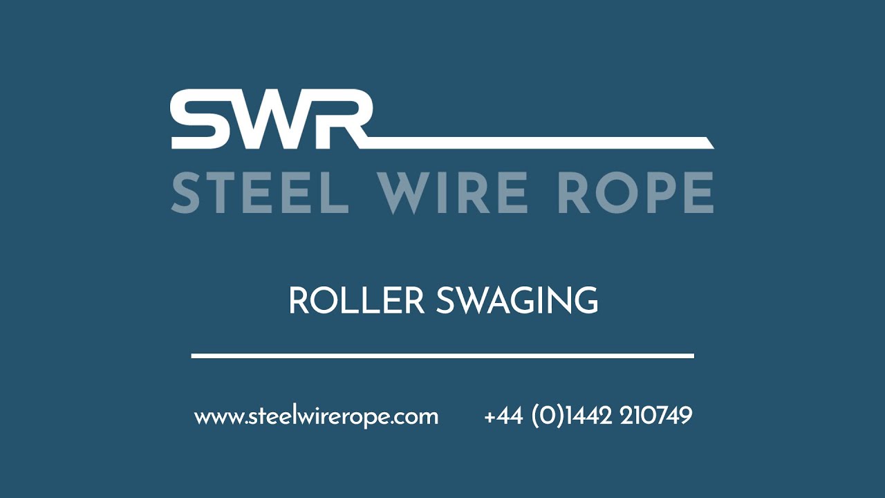 Steel Wire Rope - Roller Swaging Service