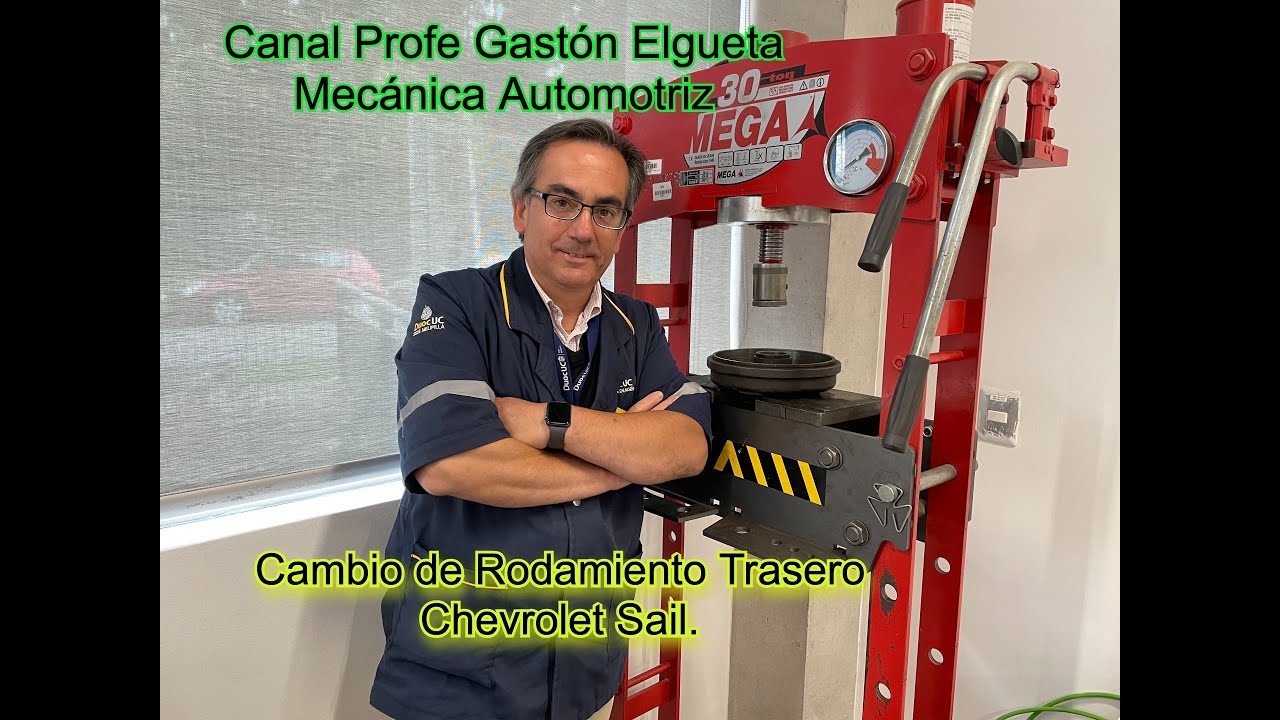 Cambio de Rodamiento Trasero Chevrolet Sail.