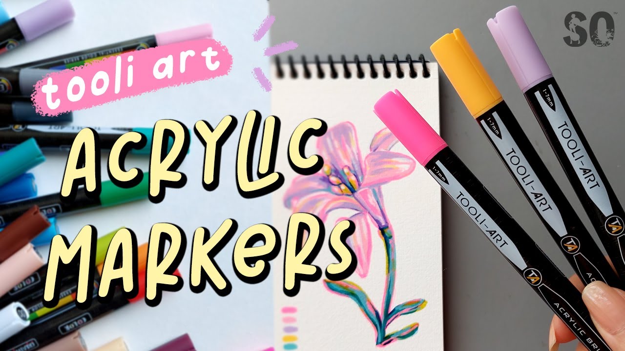 Tooli-Art Akrilik Marker Kalem İnceliyorum | SO™