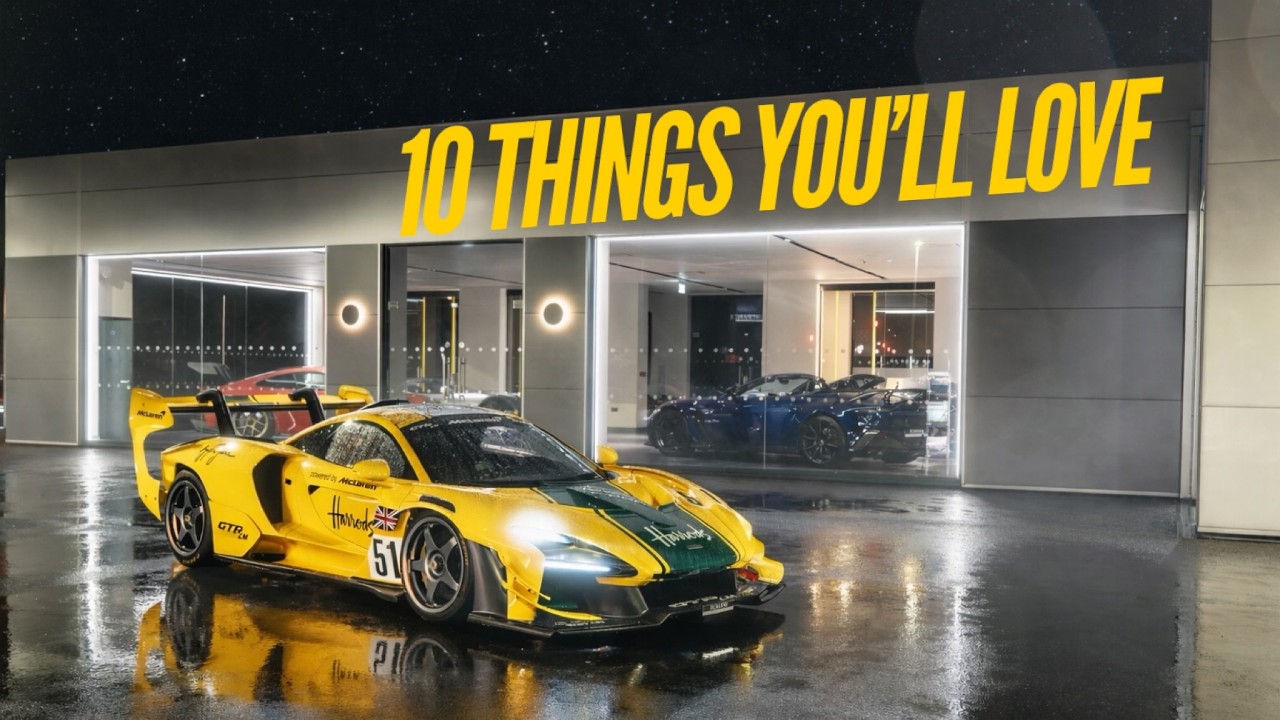 McLaren Senna GTR LM &mdash; 10 вещей, которые вам понравятся