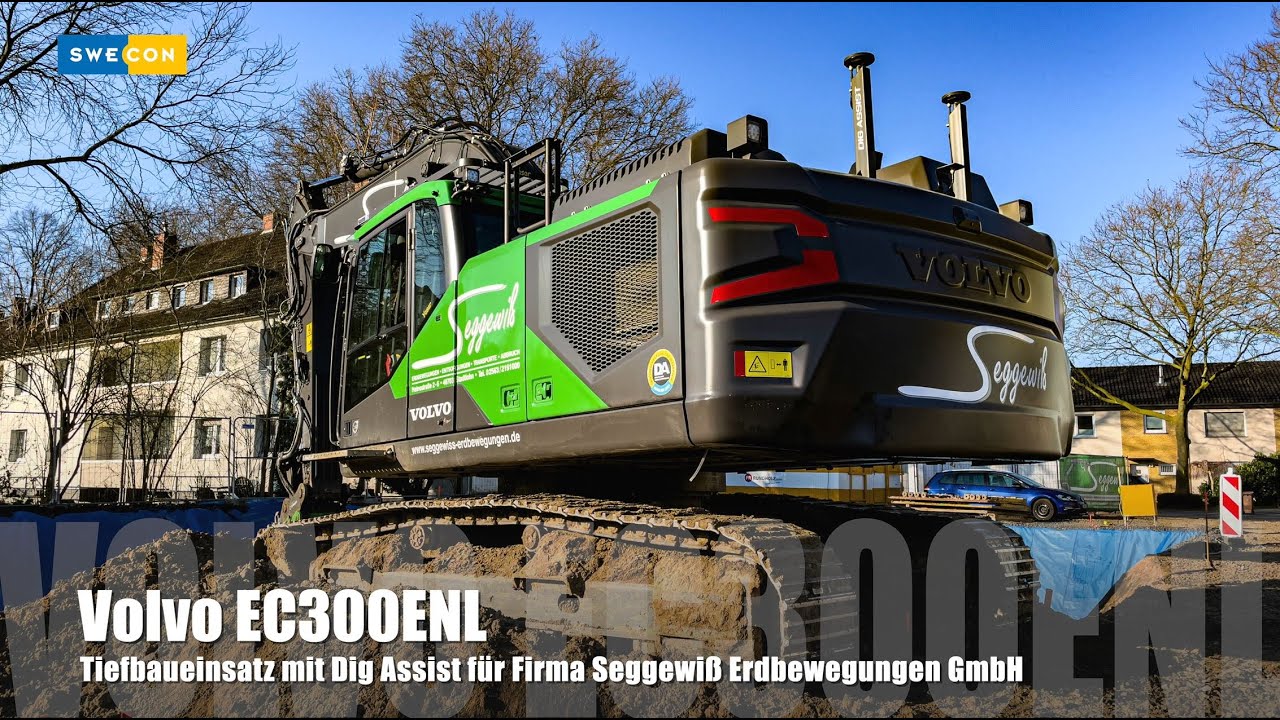 Volvo EC300E... Tiefbaueinsatz bei Firma Seggewiß