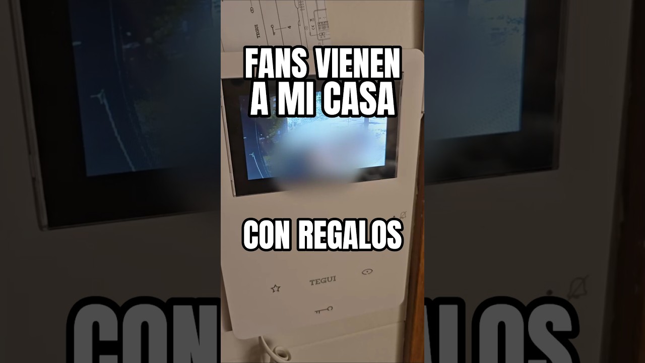 Fans vienen a mi casa son regalos 😱