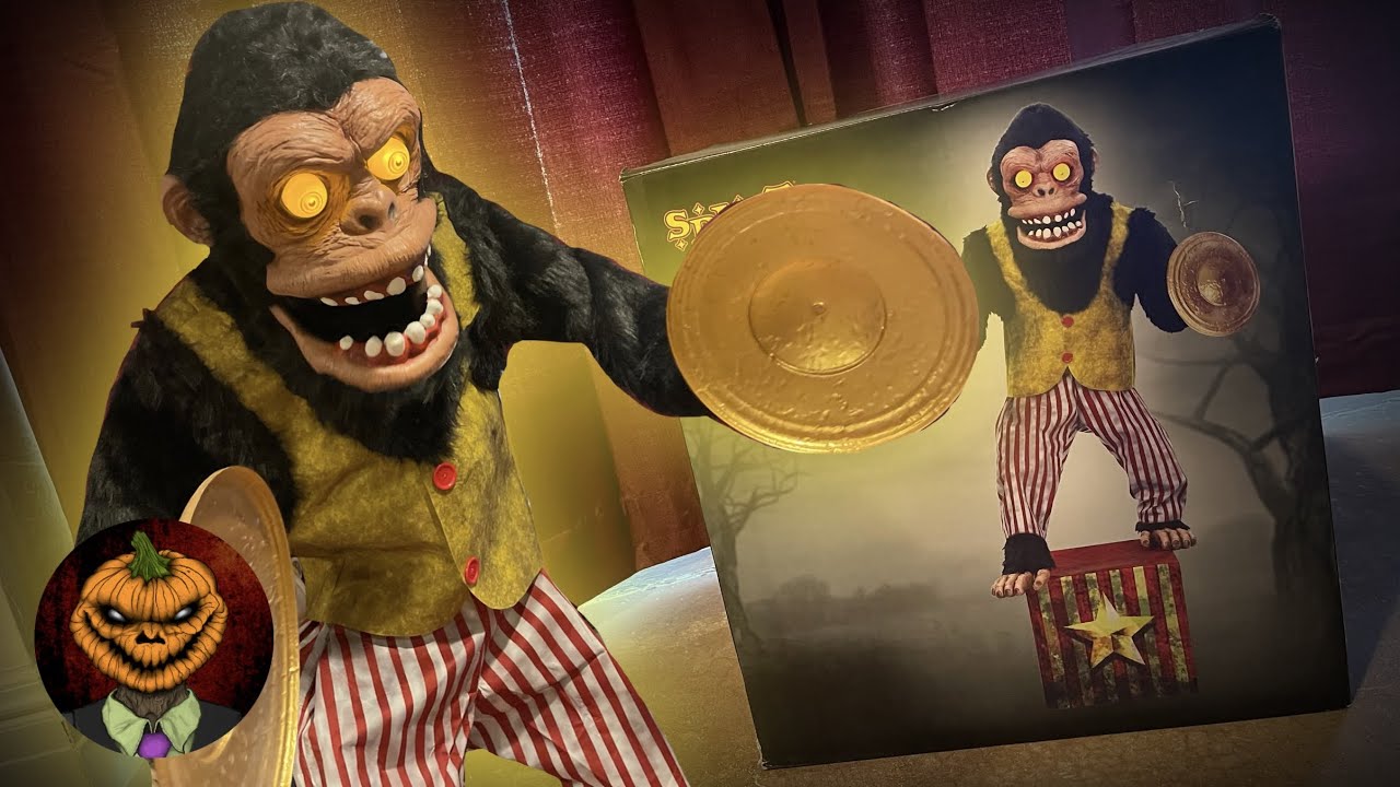 Monty Animatronic UNBOXING, SETUP, & OVERVIEW - Spirit Halloween 2022 Prop 🎪 🎃