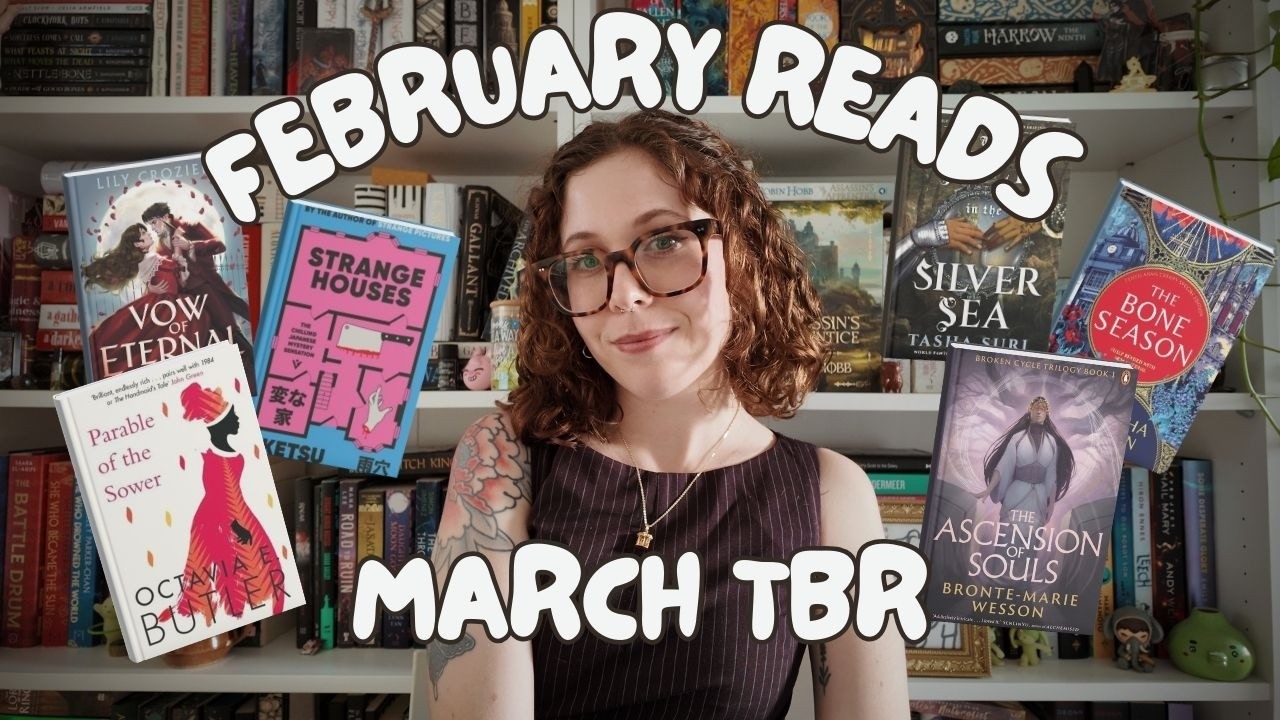 🥀Gothic romance, mysteries & fantasy series⚔️| February reads & March TBR