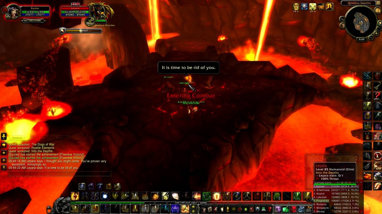 Firelands quest chain - Legacy of Leyara