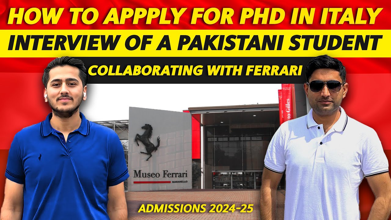 Fully funded Phd in Italy 2024| 4 lac per month | Process | Complete guide A to Z #italystudentvisa