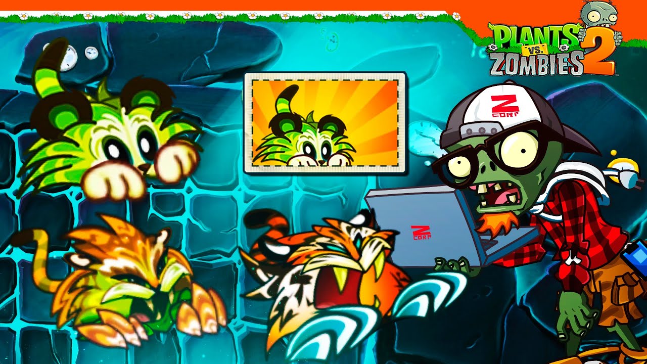 🔥 ОТКРЫЛ РАСТЕНИЕ ТИГРОВАЯ ТРАВА ИМБА! НОВЫЕ УРОВНИ 🌻 Plants Vs Zombies 2 (Растения против Зомби 2)