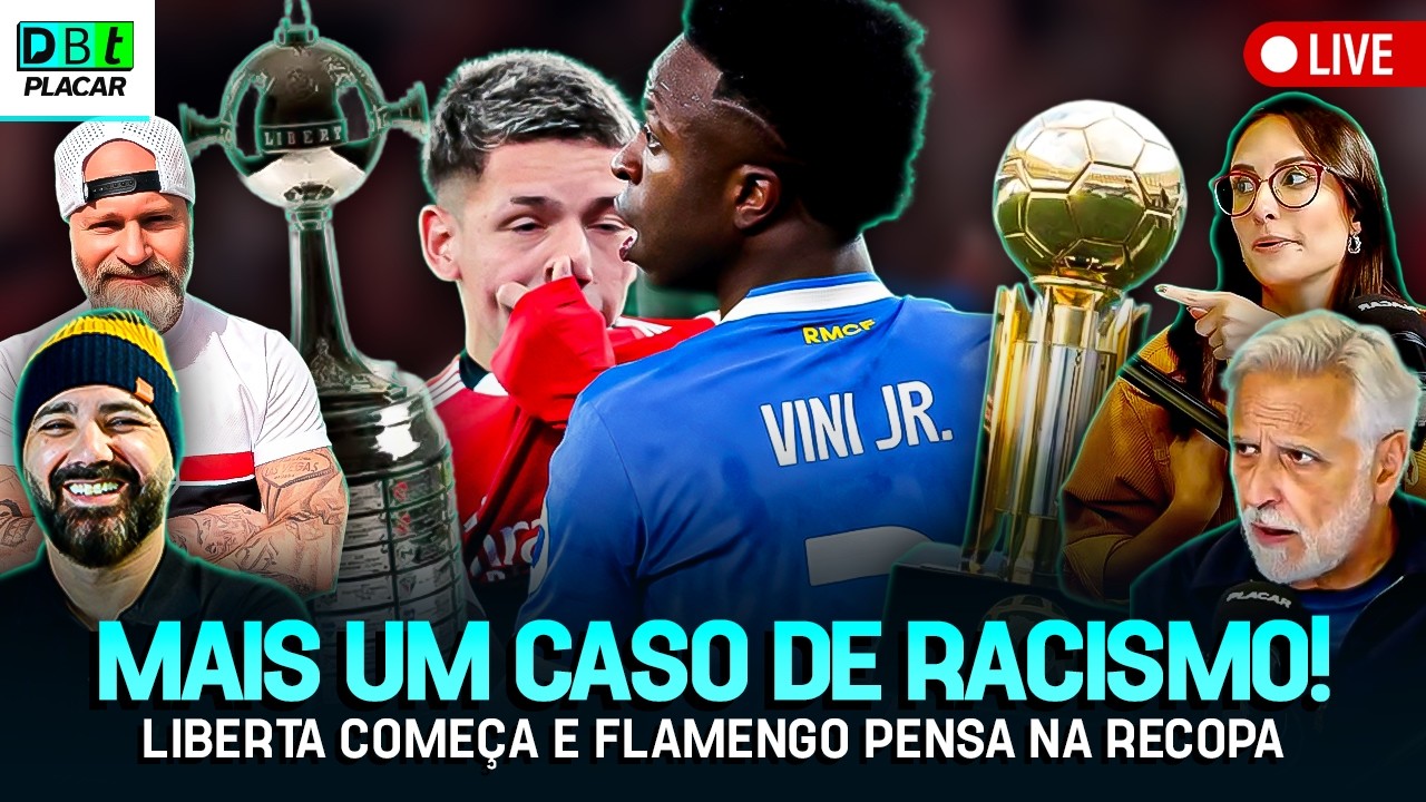 PRÉ-LIBERTADORES HOJE! RECOPA PARA O FLAMENGO, CASO VINI JR E MAIS | Debate Placar | 18/02