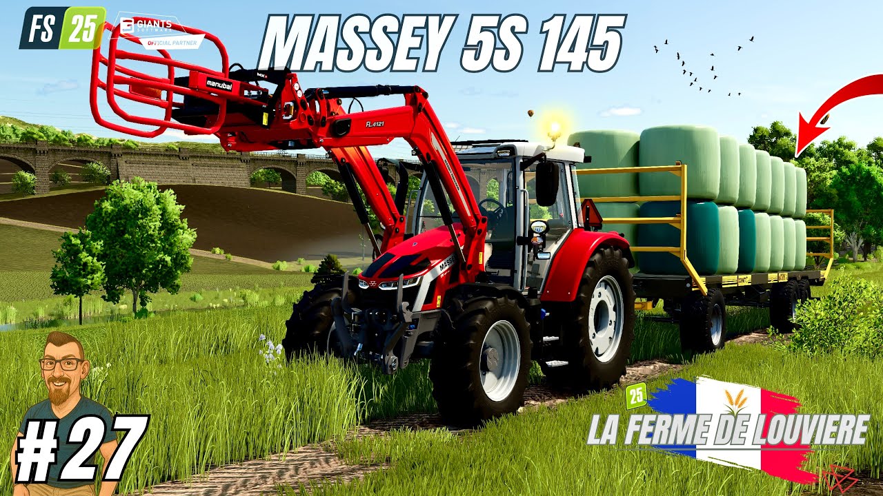 🟢 UNE PANNE À LA FERME‼️ UN TRACTEUR DE PRÊT VRAIMENT TOP POUR LA MANUTENTION‼️🚜