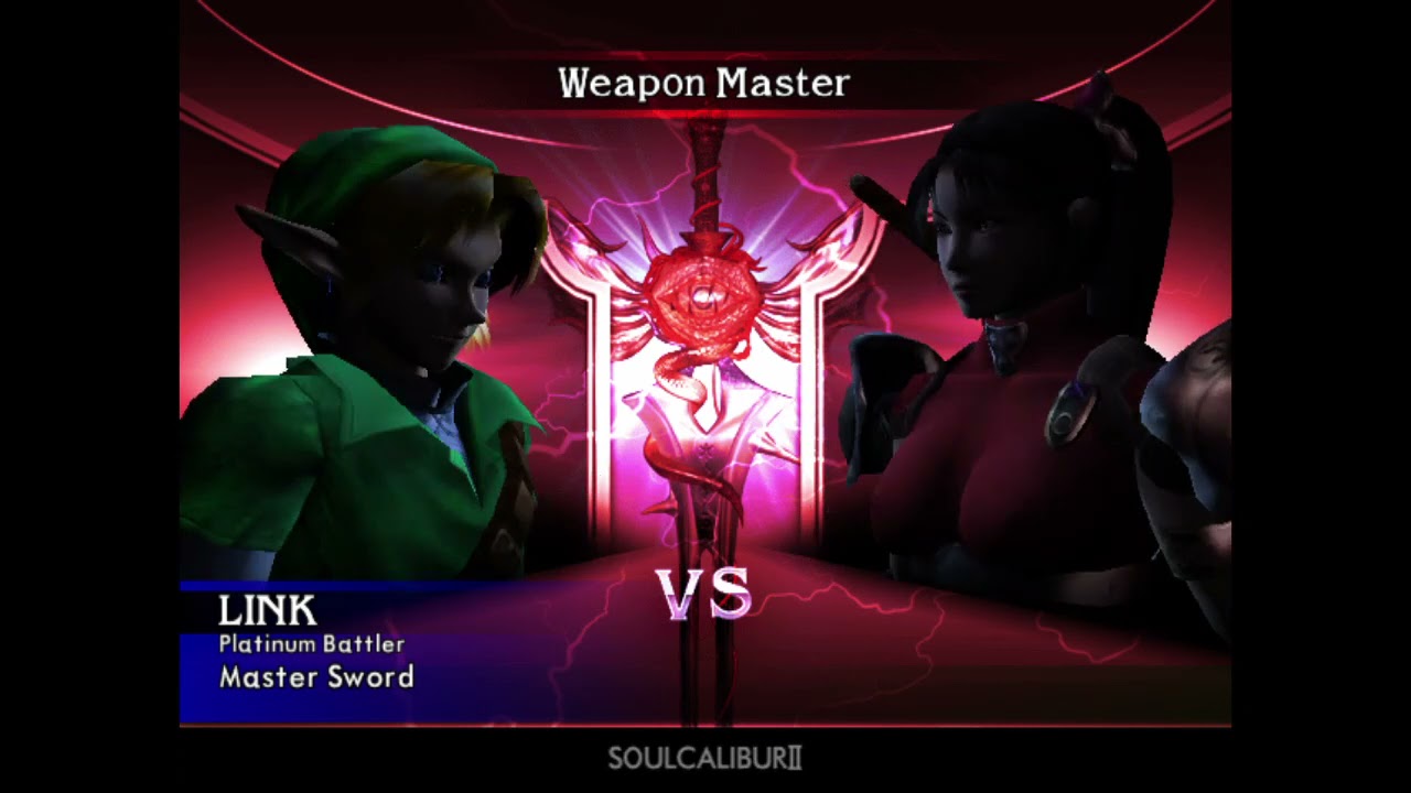 Soul Calibur 2: Weapon Master: Link's adventure (extra challenges, chapter 1,2,3, sub chapter 1)