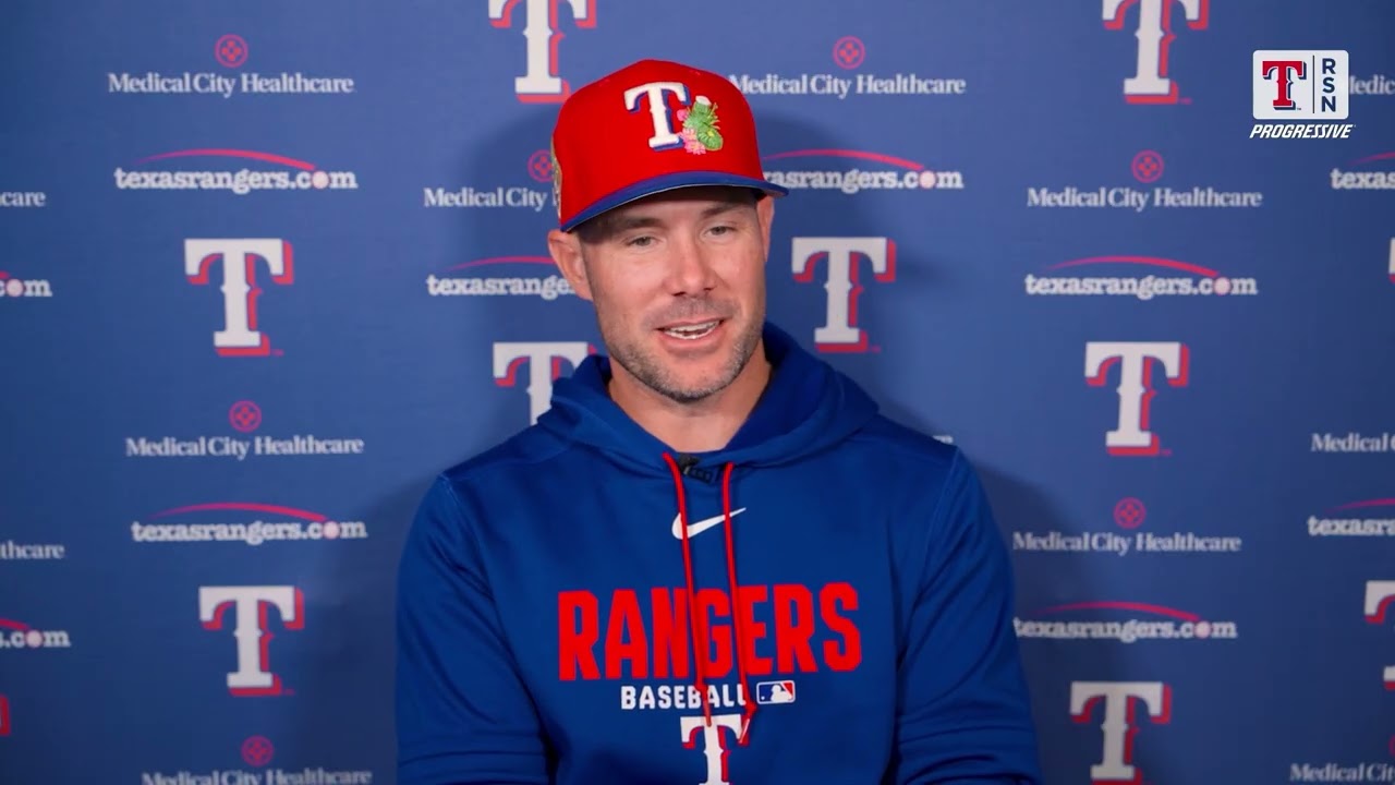 2026 Texas Rangers Spring Training Media Session (Feb. 17): Skip Schumaker