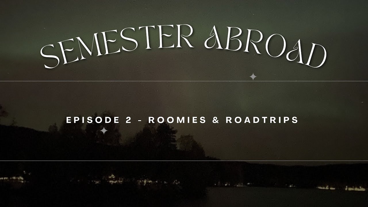 SEMESTER ABROAD OSLO - Ep. 2: Introducing my roomies, trips & chaos (English subtitles available)