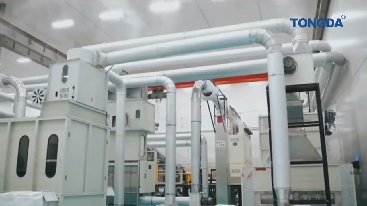 Tongda Needle punching geotextile nonwoven production line