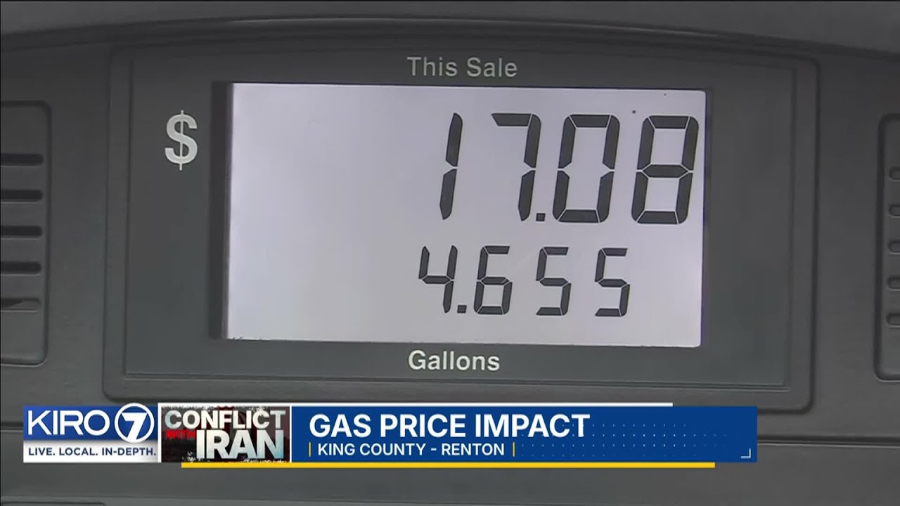 Impact of gas prices in Washington amid conflict in Iran
