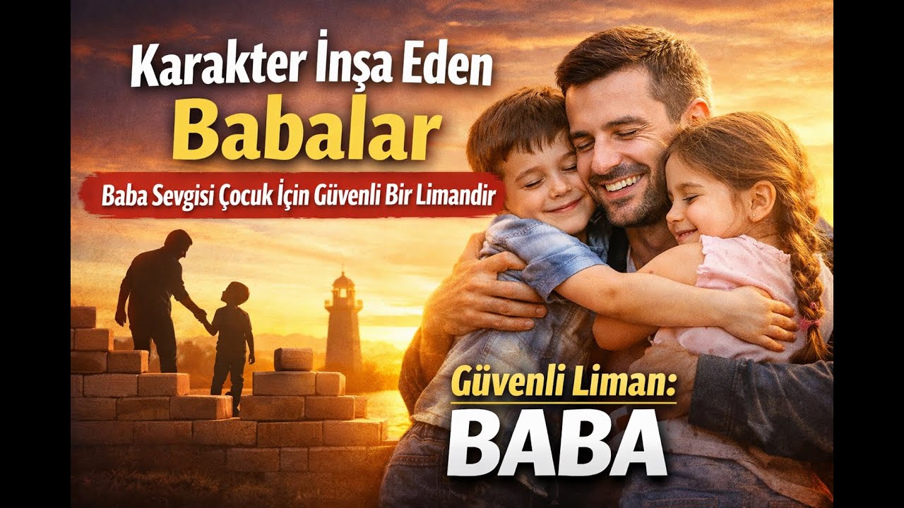 Karakter İnşa Eden Babalar | Baba Sevgisi Çocuk İçin Güvenli Bir Limandır