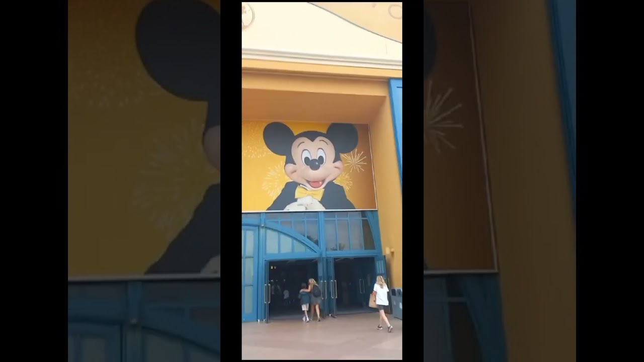 Walt Disney Studios Mickey Mouse Poster