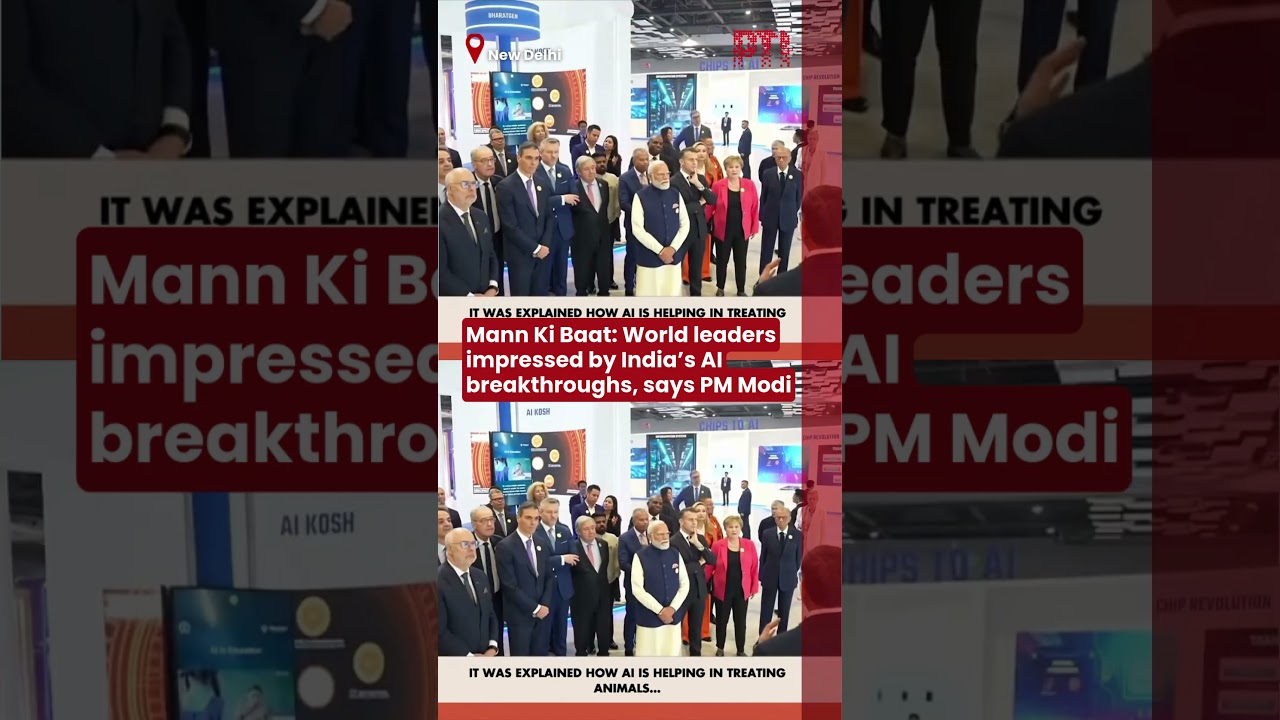 Mann Ki Baat: World leaders impressed by India&rsquo;s AI breakthroughs, says PM Modi