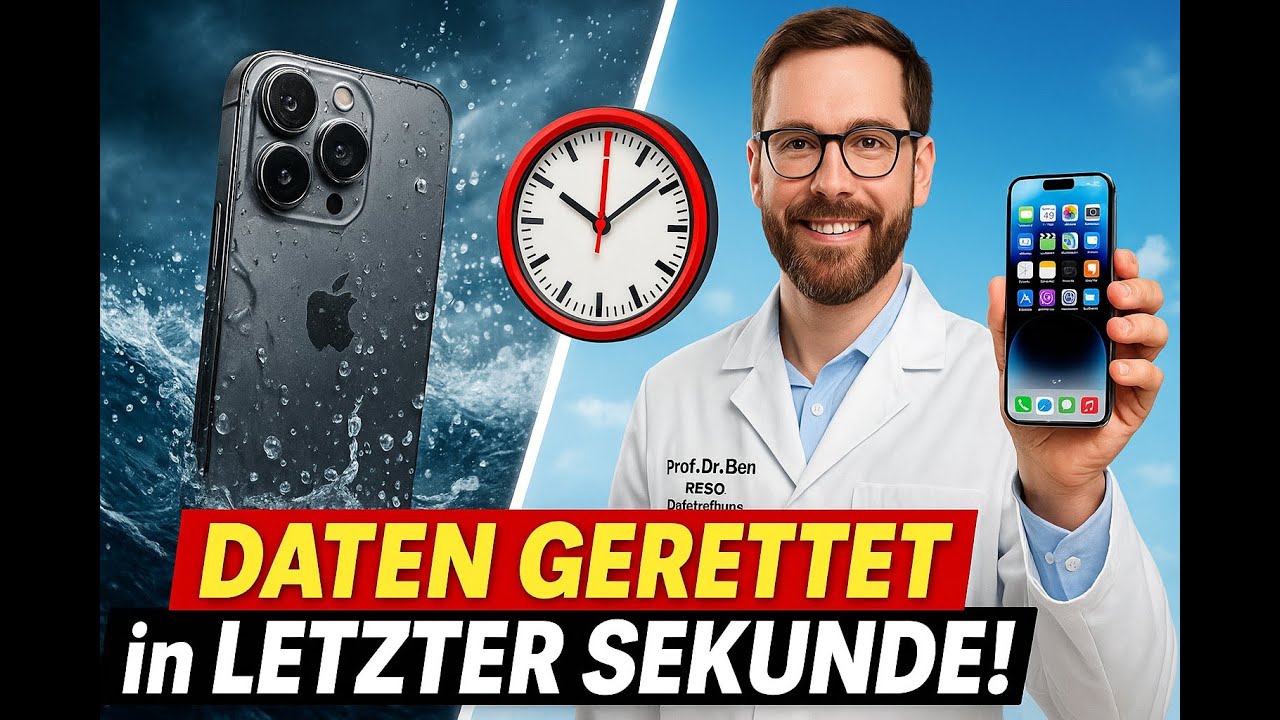📱 RESQ Blieskastel: Profi-Datenrettung nach Wasserschaden – Handy kaputt? Wir retten Deine Daten!
