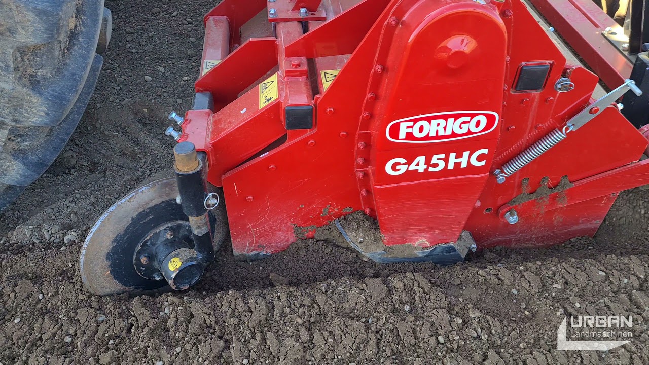 Forigo G45 HC Umkehrfräse im Kartoffelanbau