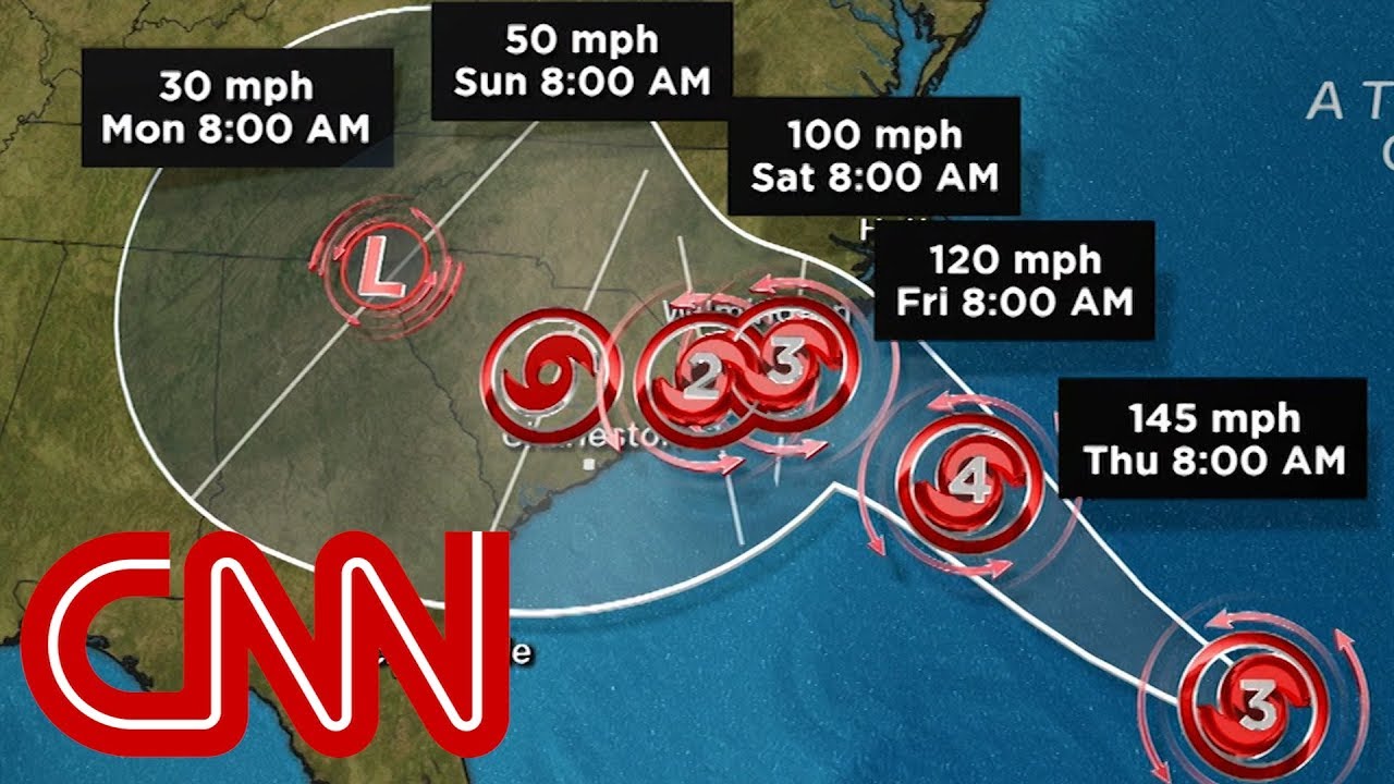 Hurricane Florence's new path poses greater danger
