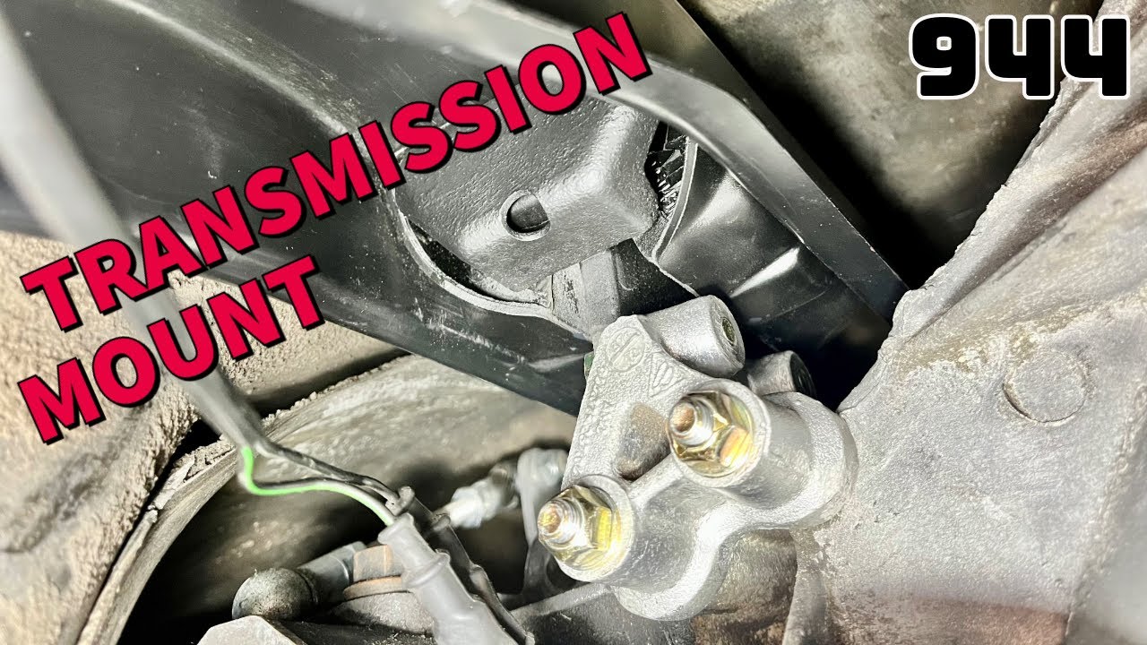 Porsche 944 &ndash; Transmission Mount Replacement Tutorial