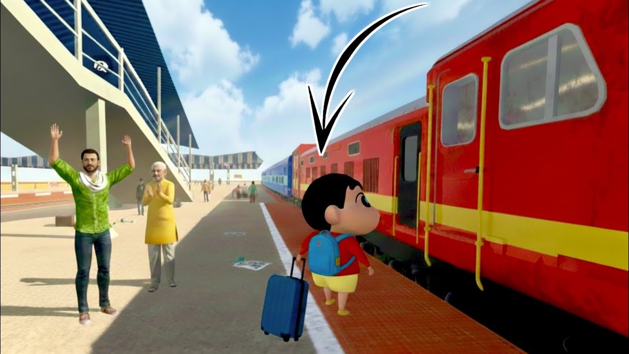 Shinchan ghar chorh kar chala gya 😭 in indian theft auto simulator | New update 🤩