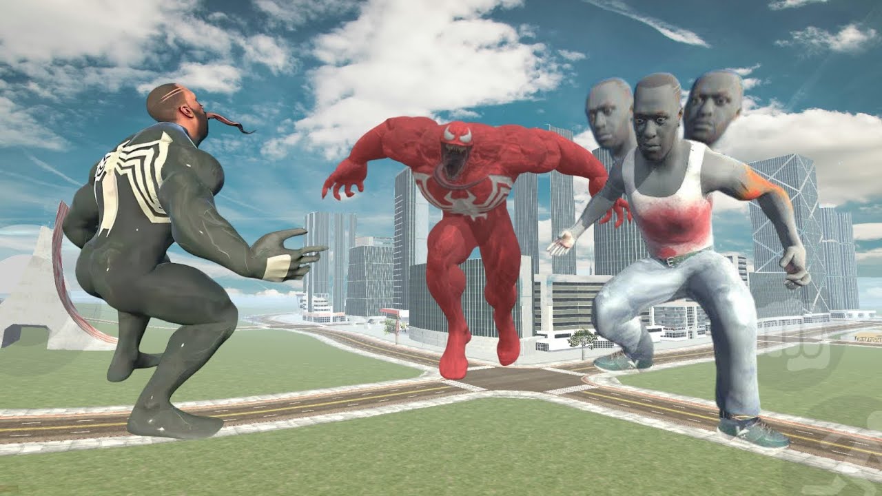 Franklin Become Venom To Fight Duplicate Franklin's 🥴 || Indian Bike Driving 3D 🥶!!