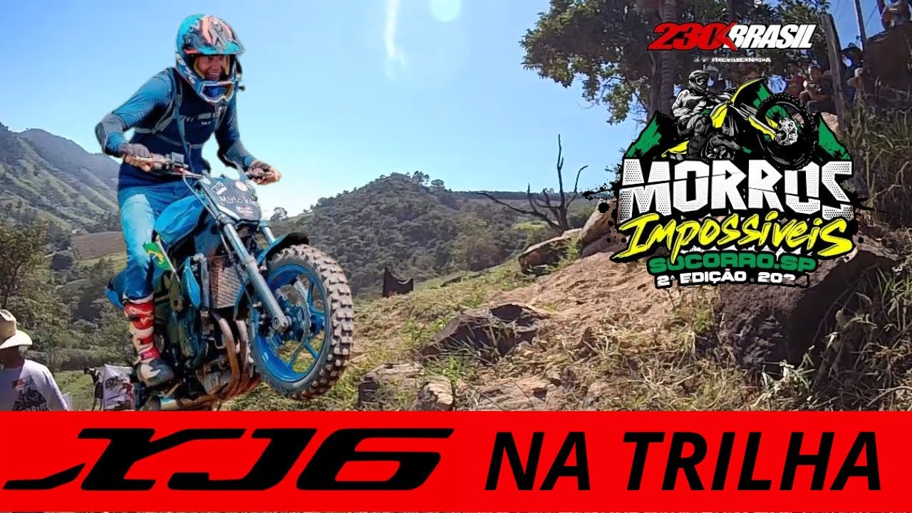 XJ6 NA TRILHA, MORROS IMPOSSÍVEIS #motorcycle #motocross #moto