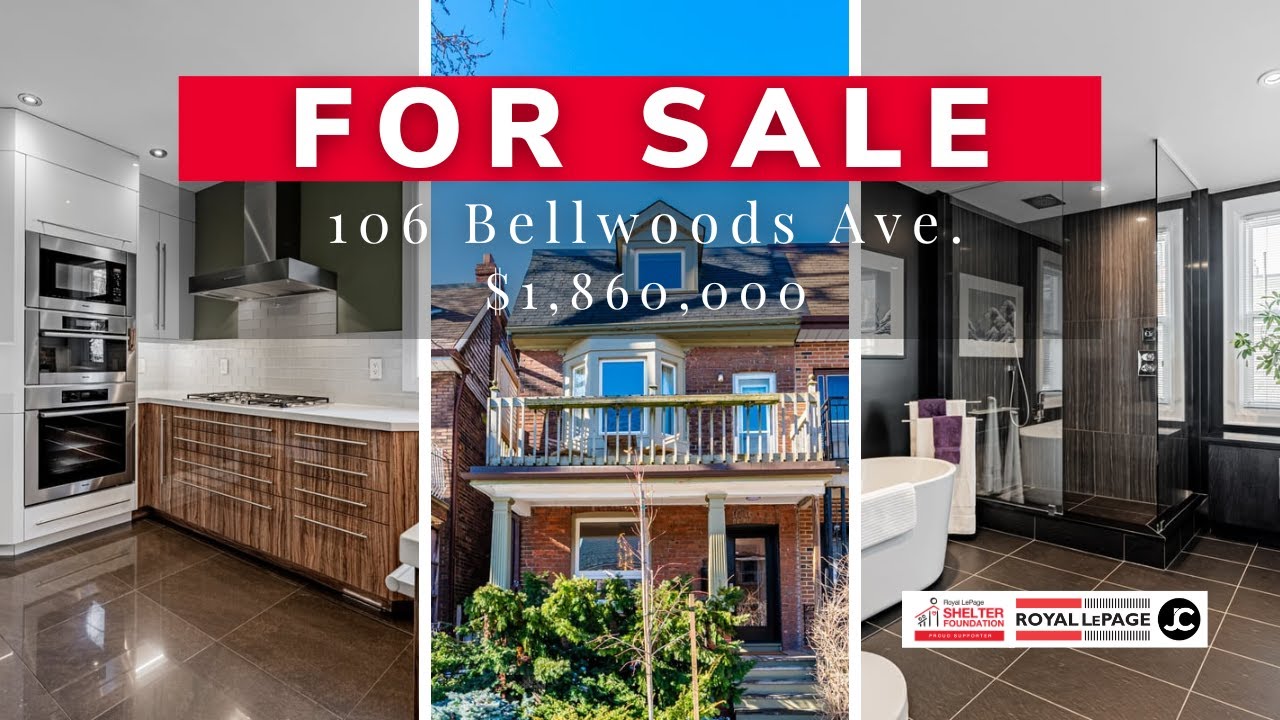 106 Bellwoods Ave. $1.86M Walkthrough Video Tour, Trinity Bellwoods, Updated Semi