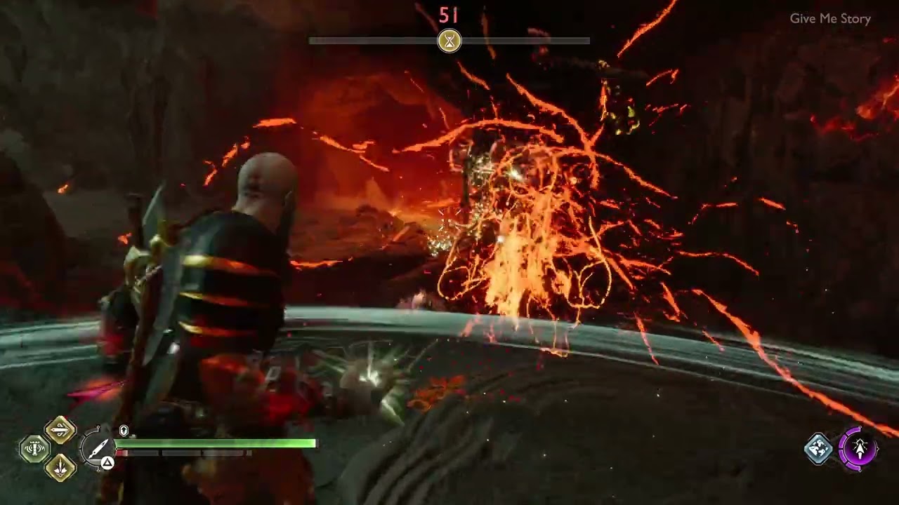 Beating GNÁ in God Of War Ragnarök