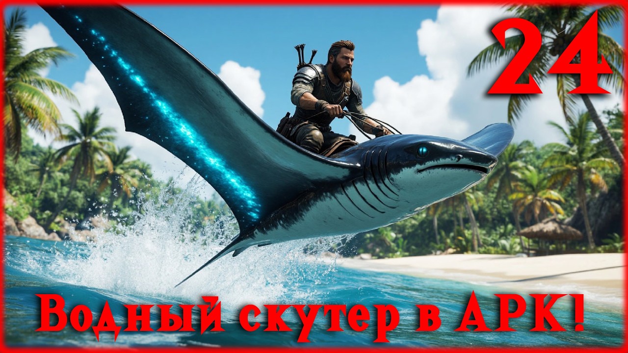 ARK:Survival Evolved (24 Серия) - Как приручить манту?