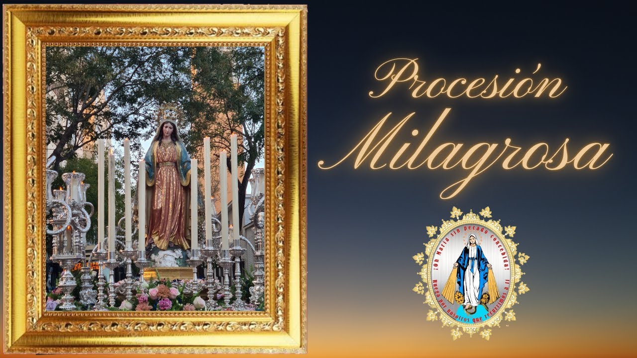 PROCESION VIRGEN MEDALLA MILAGROSA 2025 CADIZ