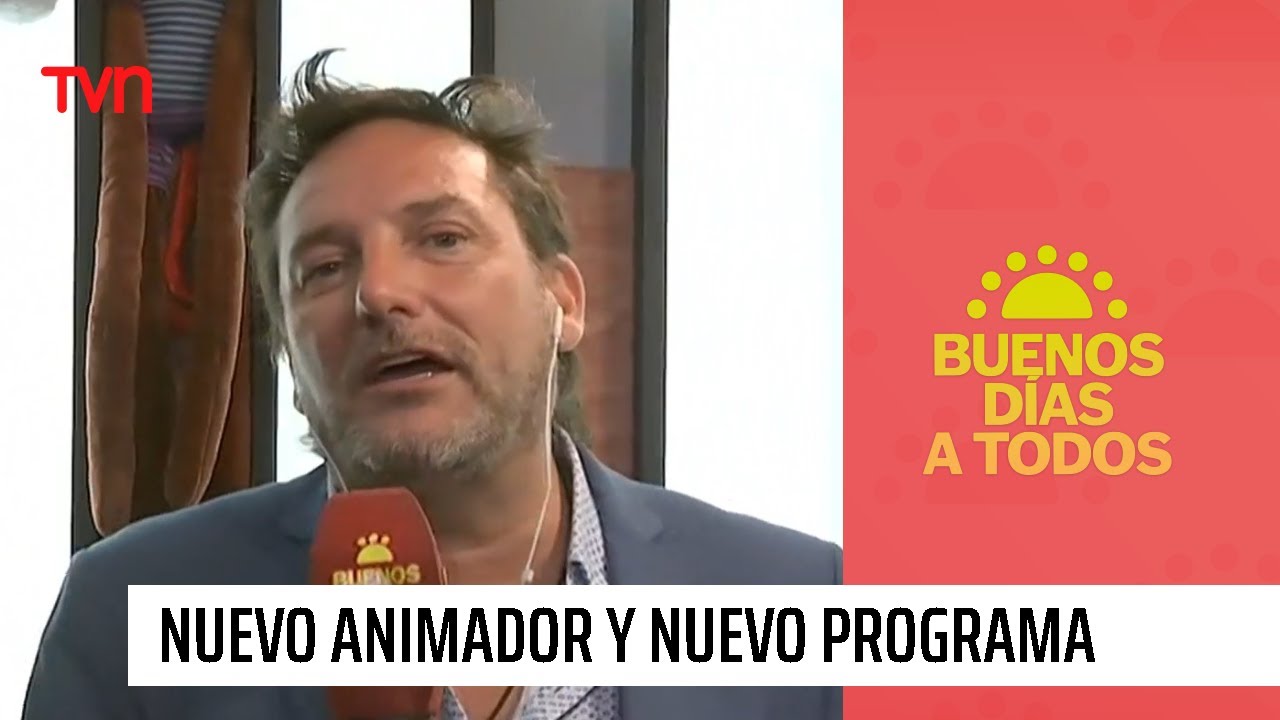 ¡Bienvenido Daniel Fuenzalida a TVN! | Buenos días a todos