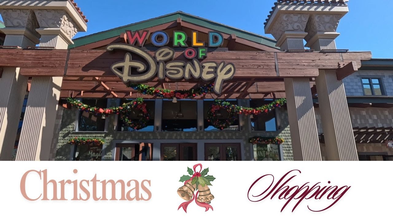 [4K] Happy Holidays from Disney Springs!