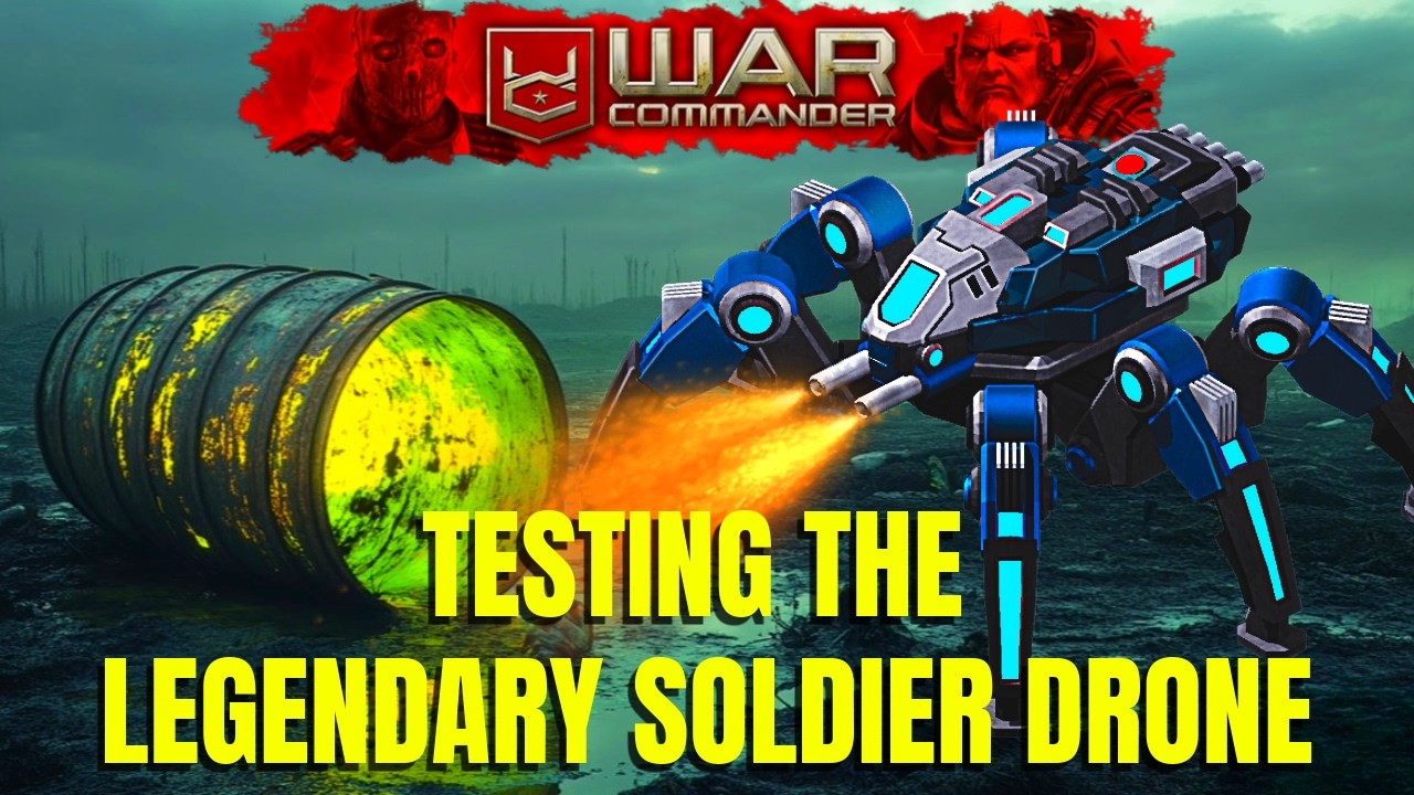 War Commander: Testing The Legendary Soldier Drone