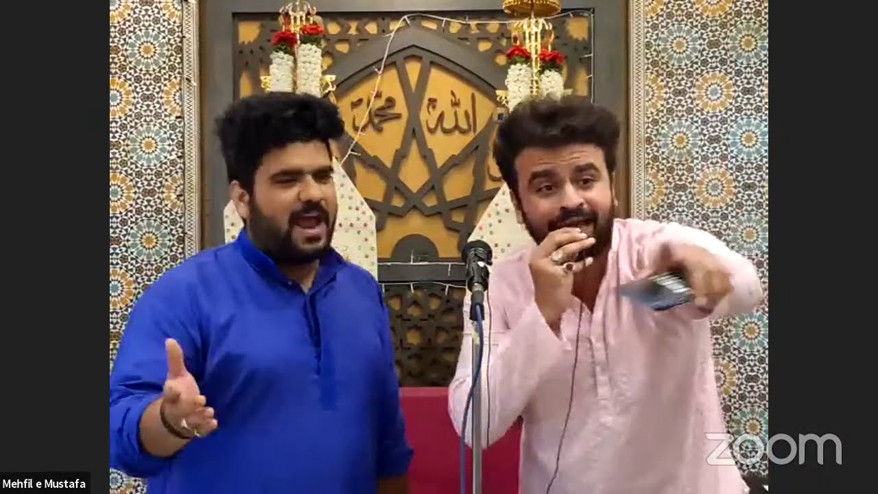 Mehfil e Mustafa - Ayyam e Fatimiyah Majlis by Maulana Abid Bilgrami Sahab - 30th Dec 2020