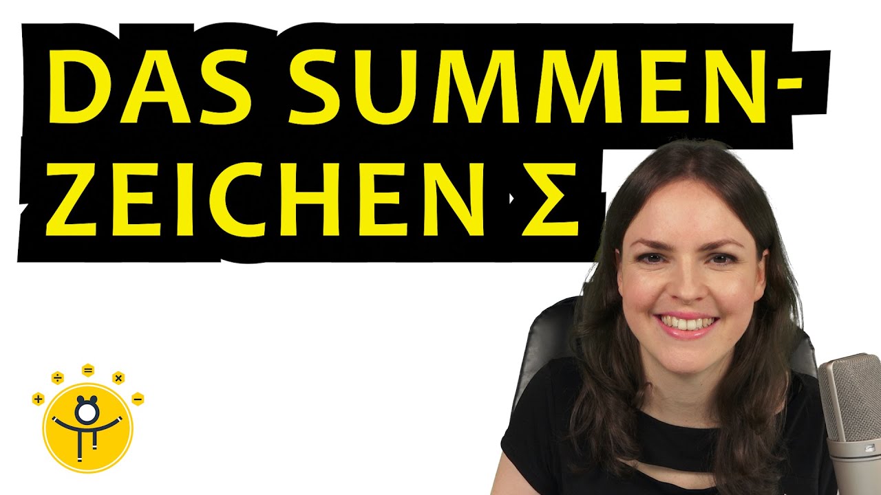 SUMMENZEICHEN Sigma ∑ – Summe berechnen, Doppelsummen auflösen, Beispiel einfach erklärt