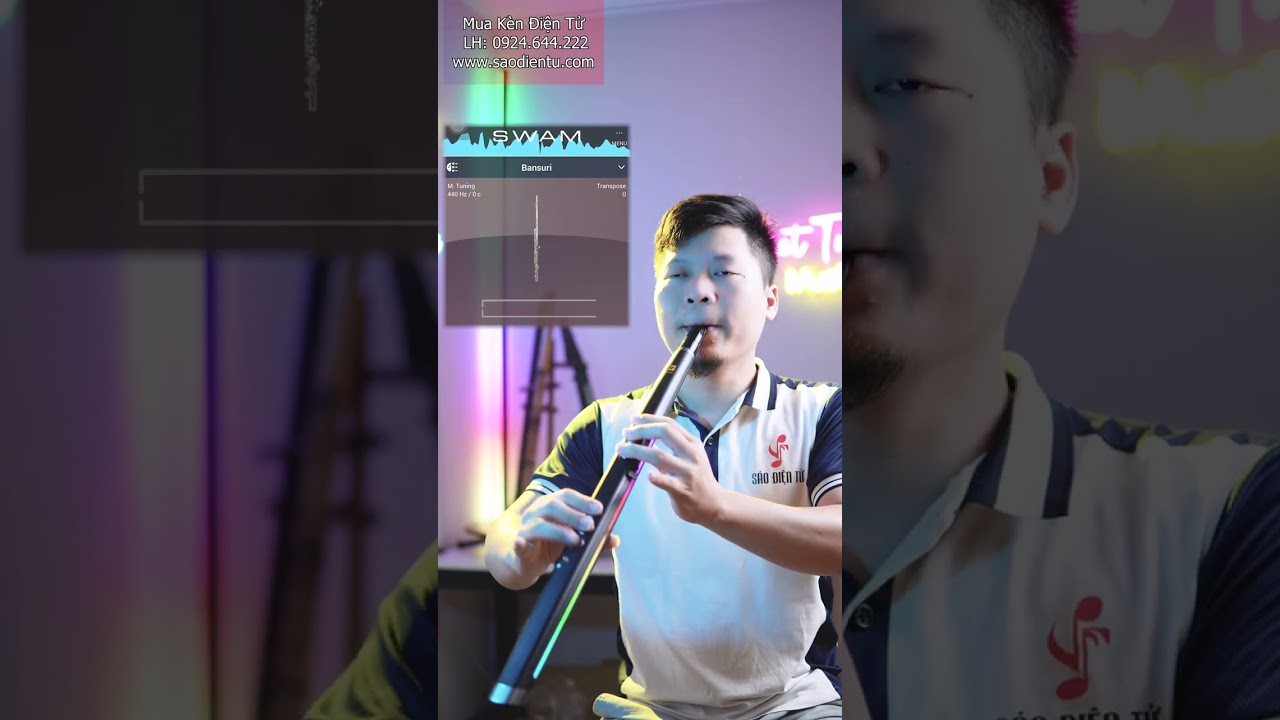 Futari kimochi | Vũ Khắc Việt Cover | Sáo điện tử Robkoo R1 vs SWAM Flute (Wind Synthesizer)