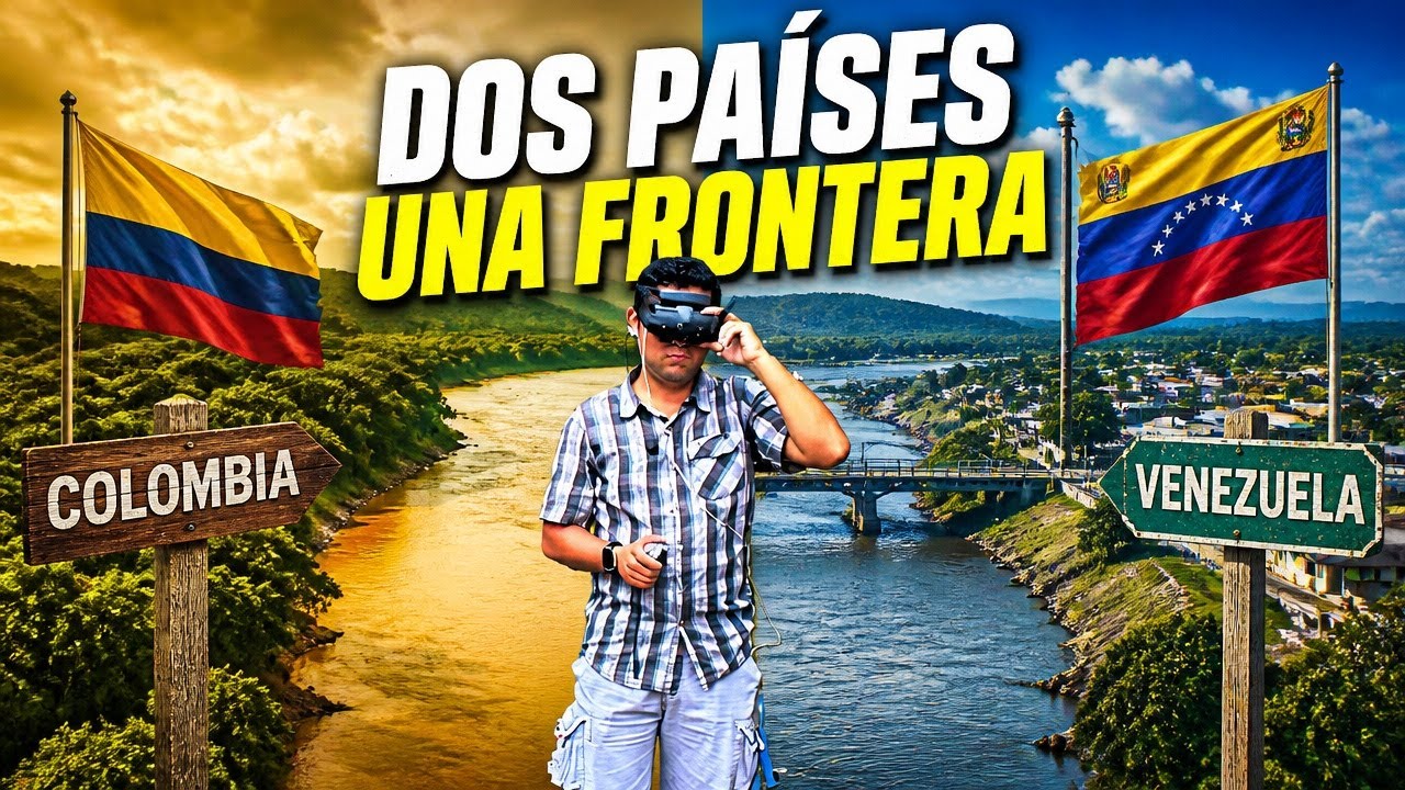 Explorando la frontera #Colombia 🇨🇴 - #Venezuela 🇻🇪 con #drone | Blog aéreo en Arauca